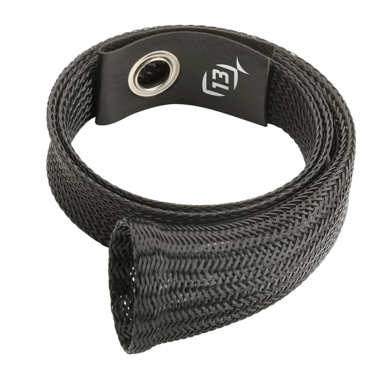 13 Fishing Ice Rod Sleeve - Black W/ Leather Tip 3 13 Fishing Ice Rod Sleeve - Black W/ Leather Tip