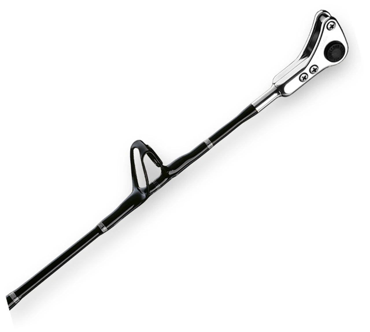 Alutecnos Stand-Up Albacore Rod - With Guides/Roller Top - Silver 4 Alutecnos Stand-Up Albacore Rod - With Guides/Roller Top - Silver - Image 2