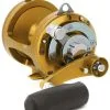 Avet Reels Avet EXW 30/2 Two-Speed Lever Drag Big Game Reels Gold