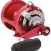 Avet Reels Avet EXW 30/2 Two-Speed Lever Drag Big Game Reels Red