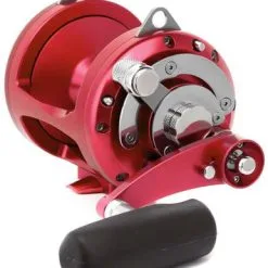 Avet Reels Avet EXW 30/2 Two-Speed Lever Drag Big Game Reels Red