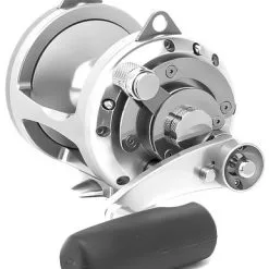 Avet Reels Avet EXW 30/2 Two-Speed Lever Drag Big Game Reels Silver Left-Hand