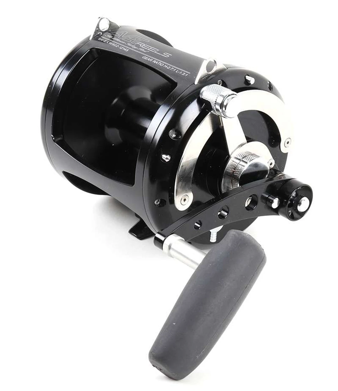 Avet Reels Avet EXW 80/2 Two-Speed Lever Drag Big Game Reel Black 3 Avet Reels Avet EXW 80/2 Two-Speed Lever Drag Big Game Reel Black