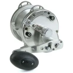 Avet Reels Avet HX 5/2 MC Raptor LH Two-Speed Lever Drag Casting Reel - Silver