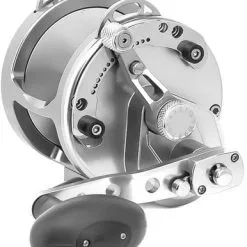 Avet Reels Avet HX 5/2 MC Two-Speed Lever Drag Casting Reels Silver