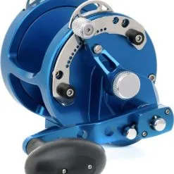 Avet Reels Avet HX 5/2 Two-Speed Lever Drag Casting Reels Blue