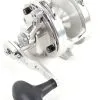 Avet Reels Avet HXJ 5/2 MC Raptor Two-Speed Lever Drag Casting Reel Silver LH