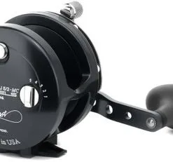 Avet Reels Avet HXJ 5/2 MC Two Speed Lever Drag Casting Reel Black