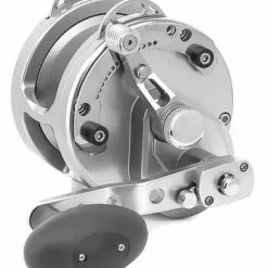 Avet Reels Avet HXJ 5/2 Raptor Two-Speed Lever Drag Casting Reels - Silver