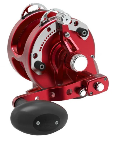 Avet Reels Avet HXJ 3-Speed Raptor MC Lever Casting Reel - Red 3 Avet Reels Avet HXJ 3-Speed Raptor MC Lever Casting Reel - Red