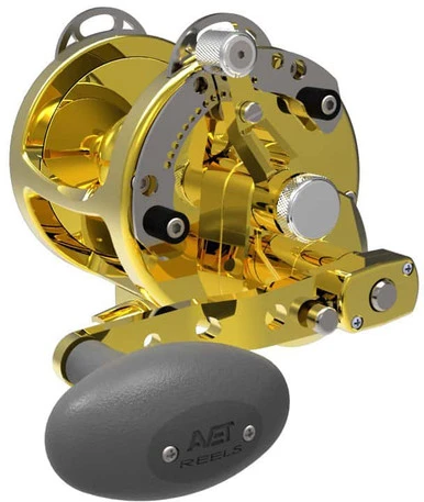 Avet Reels Avet HXW 5/2 Two-Speed Lever Drag Casting Reels Gold 3 Avet Reels Avet HXW 5/2 Two-Speed Lever Drag Casting Reels Gold