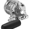 Avet Reels Avet HXW Raptor 3-Speed Lever Drag Casting Reel - Silver