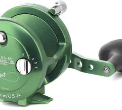Avet Reels Avet JX 6.0 MC Single Speed Lever Drag Casting Reels Green