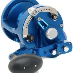 Avet Reels Avet LX 6.3 MC Raptor 2-Speed Lever Drag Casting Reels Blue