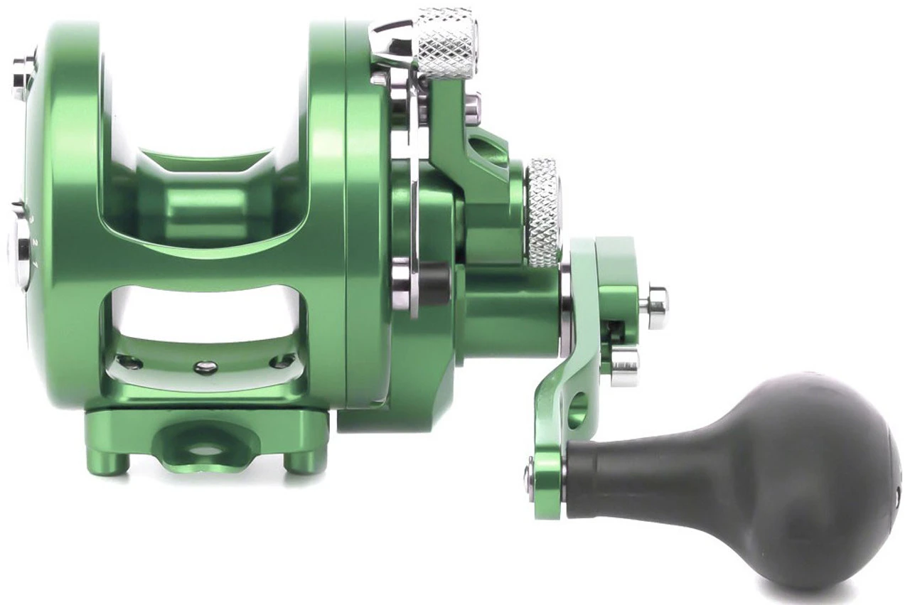Avet Reels Avet MXJ 6/4 MC Raptor 2-Speed Lever Drag Casting Reel - Green 4 Avet Reels Avet MXJ 6/4 MC Raptor 2-Speed Lever Drag Casting Reel - Green - Image 2