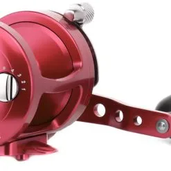 Avet Reels Avet MXL 6/4 MC Raptor 2-Speed Lever Drag Casting Reel Red