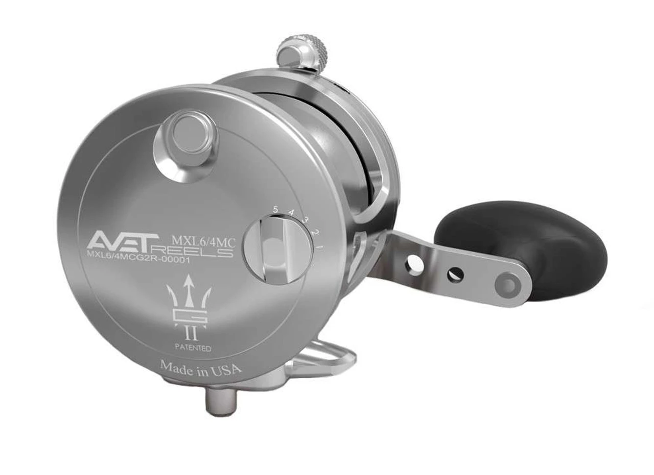 Avet Reels Avet MXL G2 6/4 MC 2-Speed Reels - Left Hand Silver 4 Avet Reels Avet MXL G2 6/4 MC 2-Speed Reels - Left Hand Silver - Image 2