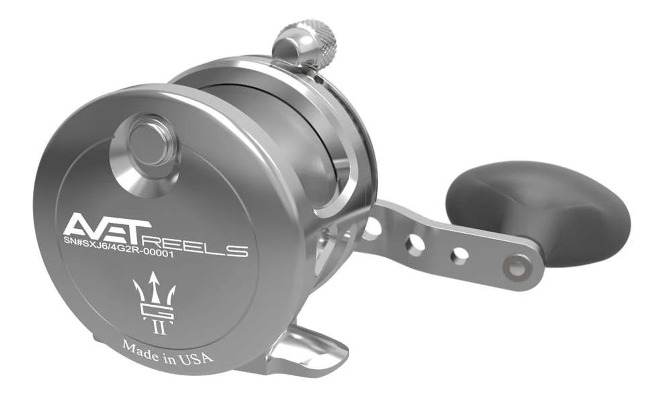 Avet Reels Avet SXJ G2 6/4 2- Speed Reel - Left Hand Silver 4 Avet Reels Avet SXJ G2 6/4 2- Speed Reel - Left Hand Silver - Image 2