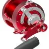 Avet Reels Avet T-RX 50 2-Speed Lever Drag Big Game Reel - Red