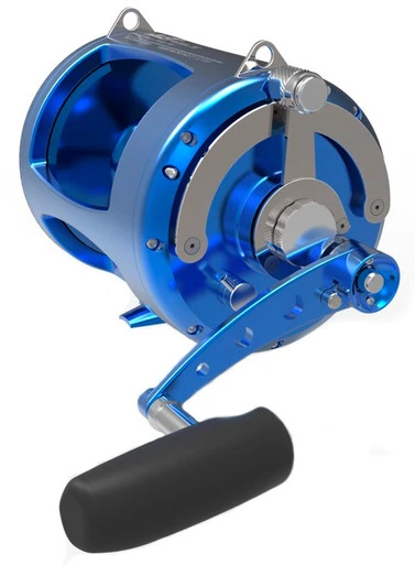 Avet Reels Avet T-RX 80 2-Speed Lever Drag Big Game Reel - Blue 3 Avet Reels Avet T-RX 80 2-Speed Lever Drag Big Game Reel - Blue