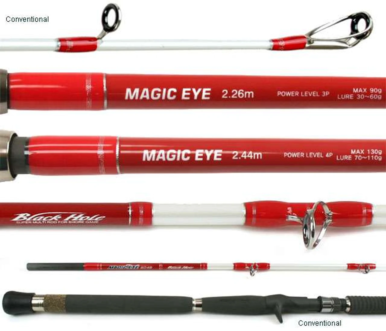 Black Hole Magic Eye Popping Rods 3 Black Hole Magic Eye Popping Rods