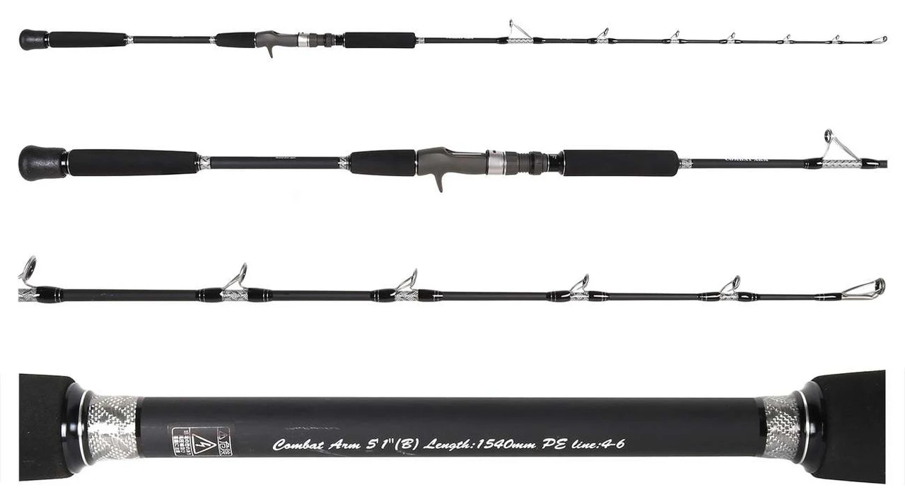 Centaur Anglers Choice Combat Arm Jigging Rods 3 Centaur Anglers Choice Combat Arm Jigging Rods