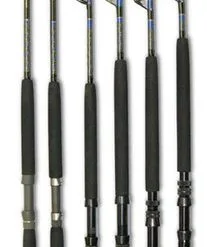 CROWDER RODS Crowder Bluewater AFTCO Unibutt/HD Roller Stripper Guides Stand-Up Rods