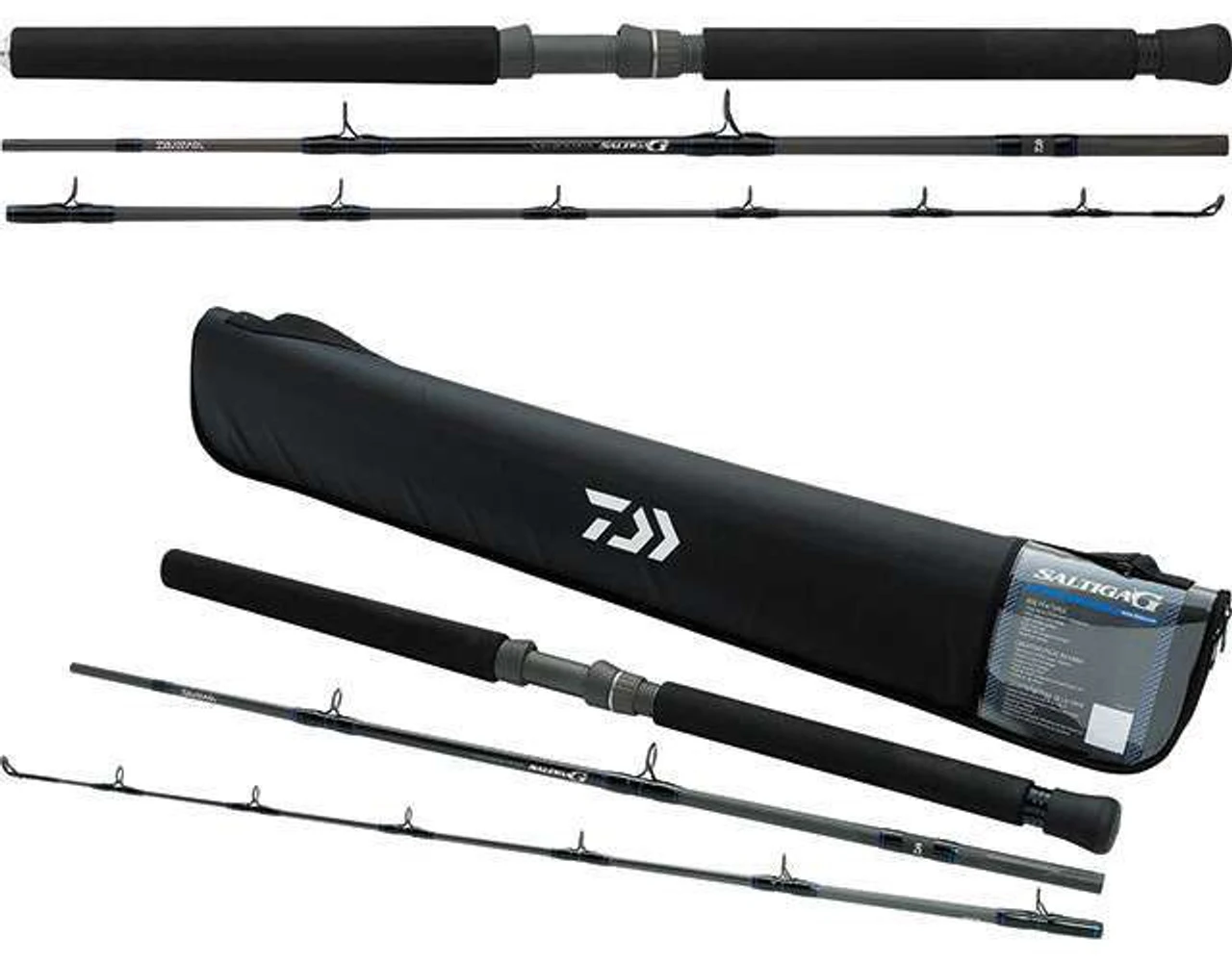 Daiwa Saltiga G Boat Travel Rods 3 Daiwa Saltiga G Boat Travel Rods