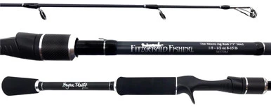 Fitzgerald Rods Fitzgerald MJ73M Bryan Thrift Series Micro Jig Casting Rod 3 Fitzgerald Rods Fitzgerald MJ73M Bryan Thrift Series Micro Jig Casting Rod
