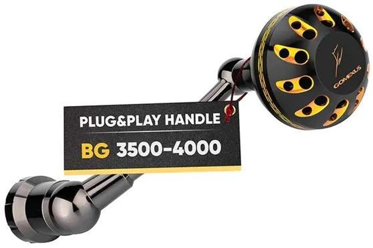 Gomexus Plug-N-Play Handle - Daiwa BG Spinning Reels 3 Gomexus Plug-N-Play Handle - Daiwa BG Spinning Reels