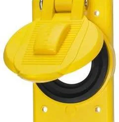 Hubbell 74CM25WOA Weatherproof Plate - 30 Amp - New Style 26CM10A