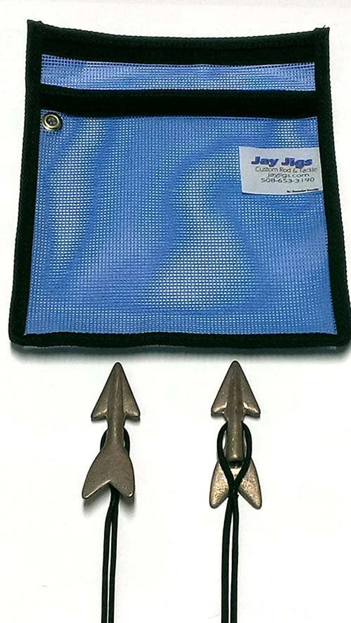 Jay Jigs Bronze Rigged Darts With Bag 3 Jay Jigs Bronze Rigged Darts With Bag