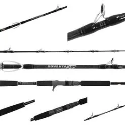 Jigging World Ghost Hunter Advantage Jigging Casting Rods