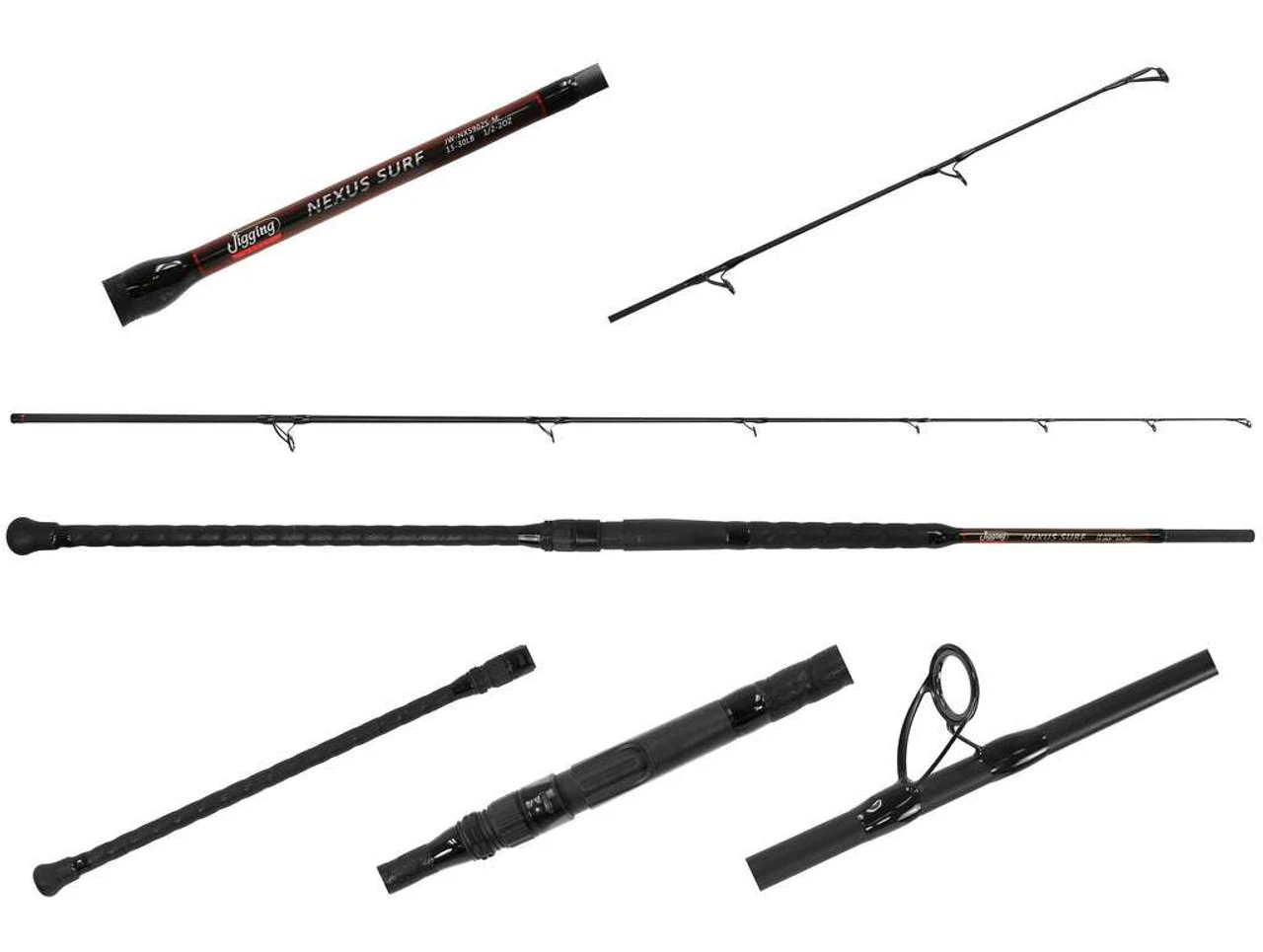 Jigging World Nexus Surf Spinning Rods 3 Jigging World Nexus Surf Spinning Rods