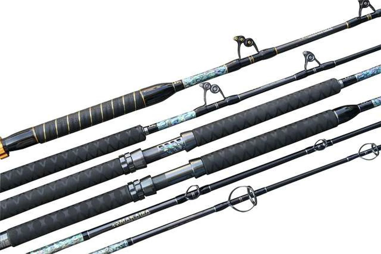 Okuma Makaira Roller Guide Trolling Rods 3 Okuma Makaira Roller Guide Trolling Rods