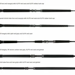 Okuma PCH Custom Series Conventional Rods -Saltwater Reels promo okuma pch custom series conventional rods 98650.1651172330