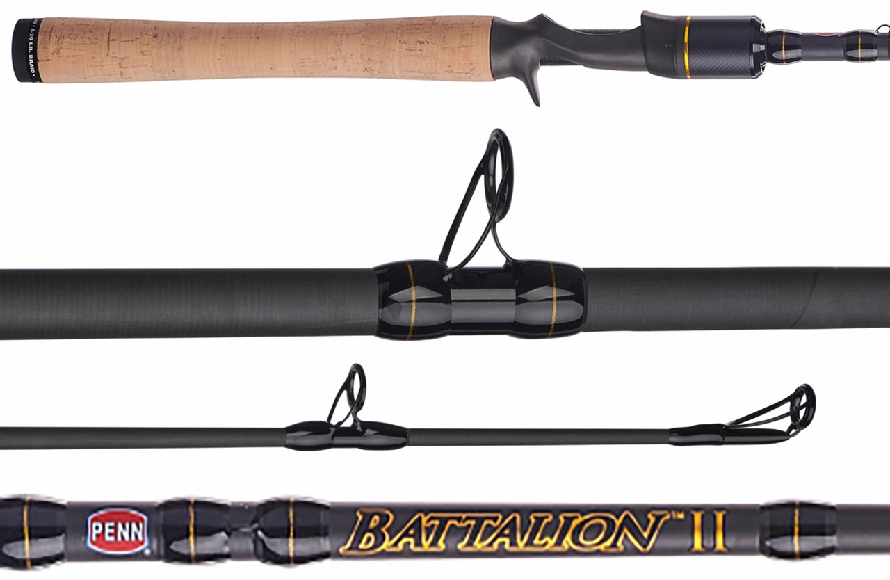 Penn Battalion II Inshore Casting Rods 3 Penn Battalion II Inshore Casting Rods