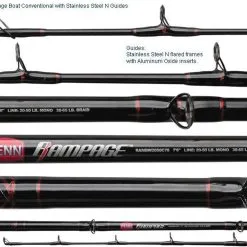 Penn RAMBW1525C70LB Rampage Casting Boat Rod
