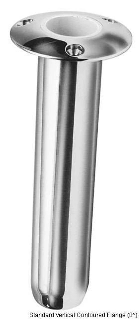 Rupp Chrome Contoured Flange Rod Holder 5 Rupp Chrome Contoured Flange Rod Holder - Image 3
