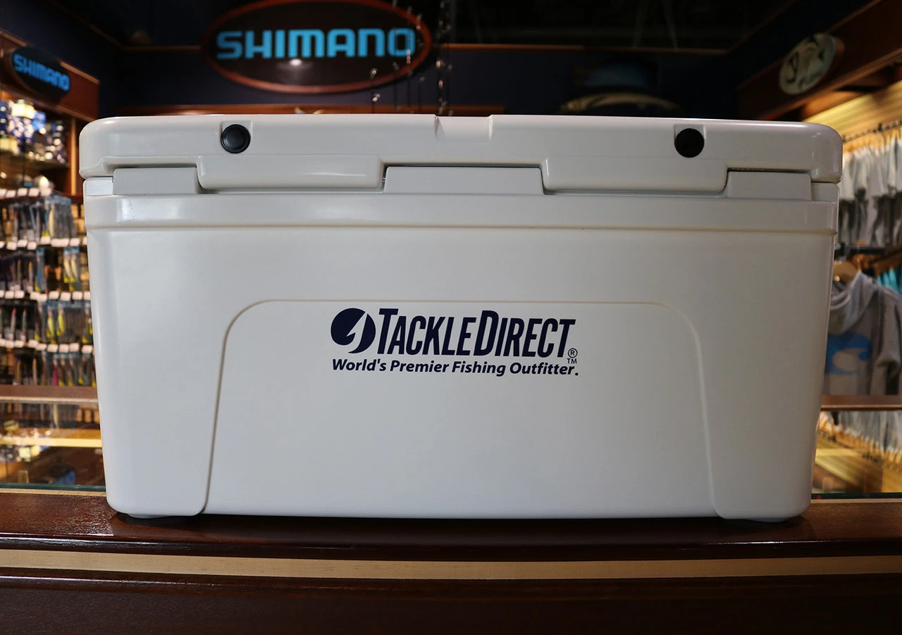 TackleDirect Die Cut Vinyl Logo Decal - 10" - Navy 4 TackleDirect Die Cut Vinyl Logo Decal - 10" - Navy - Image 2