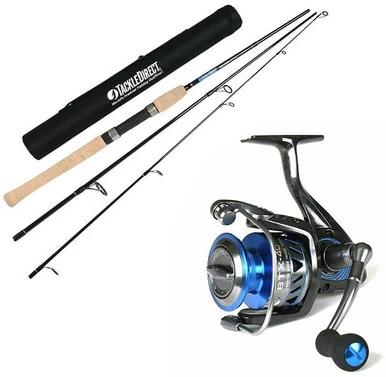 TackleDirect Silver Hook / Okuma BTX-40 - 3 Pc. Travel Combo 3 TackleDirect Silver Hook / Okuma BTX-40 - 3 Pc. Travel Combo
