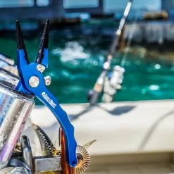 TackleDirect TDPL75BL 7.5in Custom Aluminum Offshore Plier Blue -Saltwater Reels promo tackledirect tdpl75bl 75in custom aluminum offshore plier blue 46508.1661457121