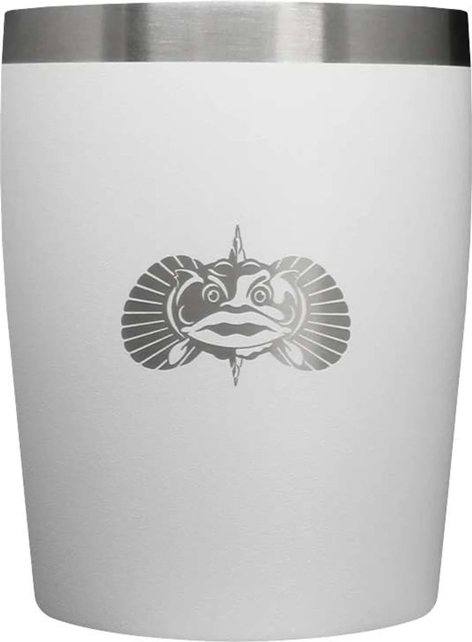 Toadfish Non-Tipping 10oz Rocks Tumbler - White 3 Toadfish Non-Tipping 10oz Rocks Tumbler - White