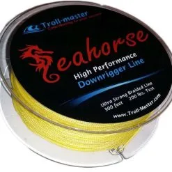 Troll-Master Seahorse Downrigger Braided Line - 300ft -Saltwater Reels promo troll master pr 1051 seahorse downrigger braided line 300ft 80026.1651331707